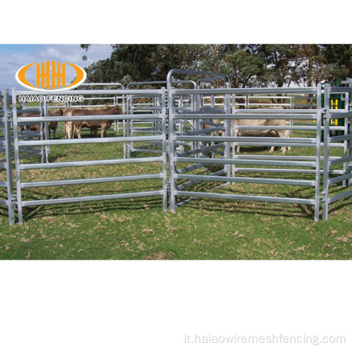 Recinzione in acciaio del bestiame agricola recinzione del bestiame
